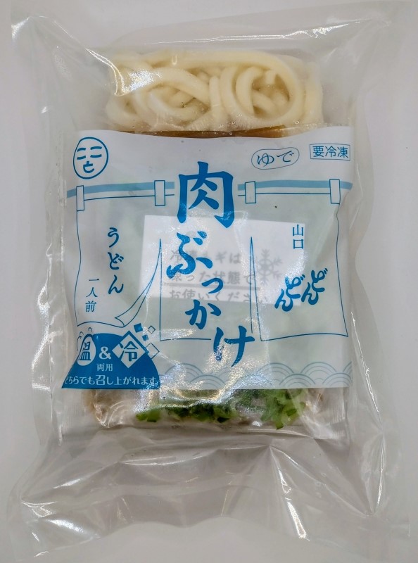 どんどん　肉ぶっかけうどん１人前