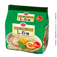 コープ　コクと旨みの中華そばしお味５食