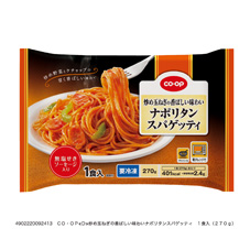 コープ　炒め玉ねぎの香ばしい味わいナポリタンスパゲ１食入