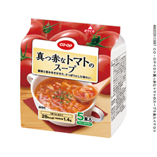 コープ　真っ赤なトマトのスープ５食