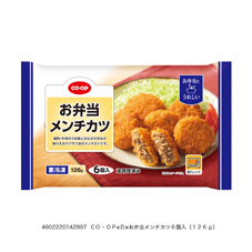 コープ　お弁当メンチカツ６個入