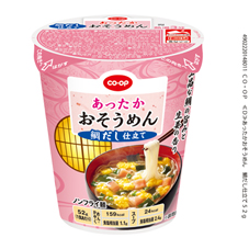コープ　あったかおそうめん鯛だし仕立て５２ｇ