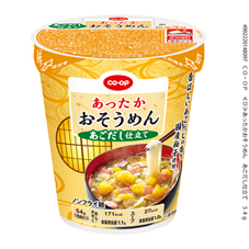 コープ　あったかおそうめんあごだし仕立て５４ｇ