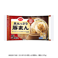 コープ　具たっぷり豚まん５個入