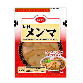 コープ　味付けメンマ７０ｇ