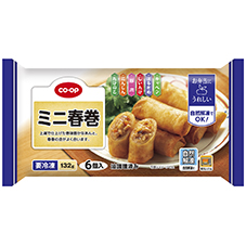 コープ　ミニ春巻６個（１３２ｇ）