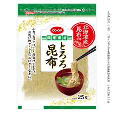 コープ　北海道産　とろろ昆布２５ｇ