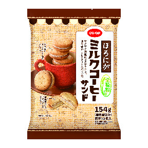 コープ　ほろにがミルクコーヒーサンド１５４ｇ