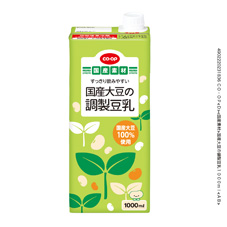 コープ　国産大豆の調製豆乳１０００ｍｌ