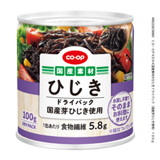 コープ　ひじきドライパック１００ｇ