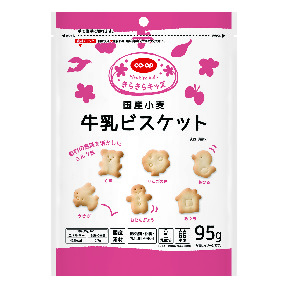 コープ　牛乳ビスケットキッズ９５ｇ