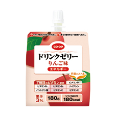 コープ　ドリンクゼリーりんご味１８０ｇ