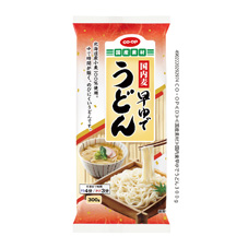 コープ　国内麦早ゆでうどん３００ｇ