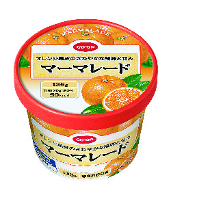 コープ　マーマレード紙カップ１３５ｇ