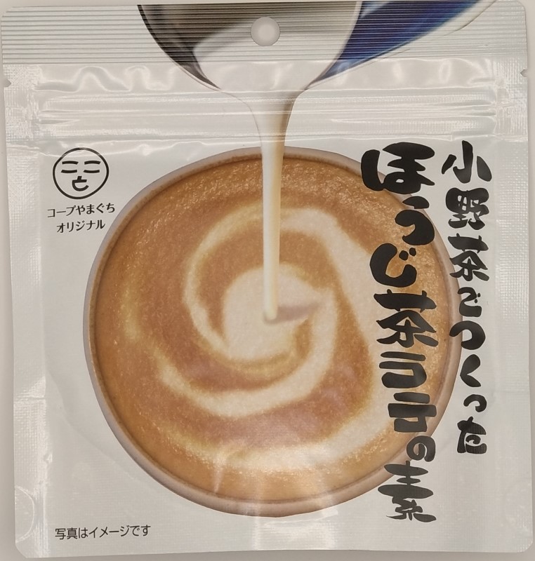 つぼ市　小野茶でつくったほうじ茶ラテの素８０ｇ